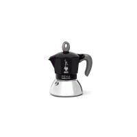 ราคา Bialetti หม้อต้มกาแฟ Moka Pot รุ่น Moka Induction - Black/Silver [BL-0006934] ขนาด 4 ถ้วย (8006363029087)