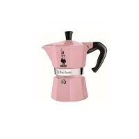 ราคา Bialetti หม้อต้มกาแฟ Bialetti Moka Pot รุ่น Moka Express (โมคา เอ็กซ์เพรส) - Pink [BL-0009214] ขนาด 3 ถ้วย (8006363034685)