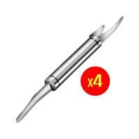 ราคา ที่แกะกุ้ง B-HOME มีด แกะกุ้ง มีดดึงไส้กุ้ง 2 หัว ที่แกะ เปลือกกุ้ง seafood peeler มีดแกะเปลือกกุ้ง ที่ปอกเปลือกกุ้ง วัสดุสแตนเลส ที่ขูดเกล็ดปลา อุปกร (22140430127)