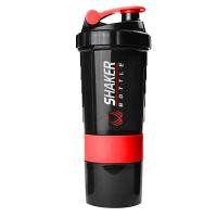 ราคา BEZ แก้วเชคโปรตีน 500 ml แก้วเวย์ Protein Shaker ขวด เชคเวย์ โปรตีน แอมเวย์ แก้วเวย์โปรตีน แก้ว whey shaker ขวดเช็คโปรตีน + ช่องใส่วิตามิน แก้วเชคโปรตีนamway // KC-PSHK --M (22856430599)