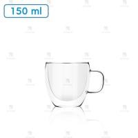 ราคา แก้ว 2 ชั้น B-HOMEแก้วสองชั้นใส แก้วกาแฟสองชั้น แก้ว double glass แก้วสองชั้น แก้วชงกาแฟร้อน แก้วใส แก้ว เซรามิค อเนกประสงค์ // KC-DBW KC-DBWEAR (17290003345)