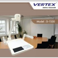 ราคา เครื่องฉายภาพวัตถุ 3 มิติ (Visualizer) ยี่ห้อ Vertex (เวอร์เทคซ์) รุ่น D-1530 ความละเอียด 8 ล้านพิกเซล (Wireless + HDMI) (595)