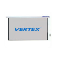 ราคา จอรับภาพโปรเจคเตอร์ แบบมอเตอร์ไฟฟ้า ยี่ห้อ Vertex ขนาดทแยงมุม 180 นิ้ว (16:10) มอเตอร์แบบในแกน Matt white ฟรีจัดส่ง (800)