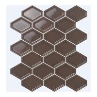 ราคา Cotto กระเบื้องโมเสค คอตโต้ เฮกซ์ บีเวล อิน ดำ 31.1X35.6 ซม.