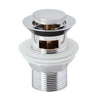 ราคา PRIME สะดืออ่างล้างหน้าแบบกด PWD-002 โครเมี่ยม (1126275)