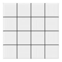 Cotto กระเบื้อง คอตโต้ บี-กริด ดำ 12X12 นิ้ว