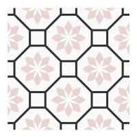 Campana กระเบื้องปูพื้น อากิระ-ชมพู (A) 16X16 นิ้ว