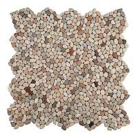 ราคา GRANBLEX โมเสคหินกรวด MultiColor MN04 (30X30)CM. (1042274)