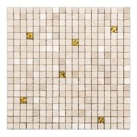 ราคา ANTIQUE STONE โมเสดสีทองครีมาเฟล MS-GB4319 30x30*A (1037418)