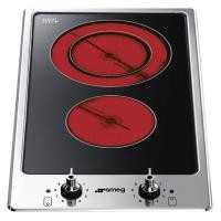 Smeg เตาไฟฟ้าเซรามิกแบบฝัง 2 หัวเตา 30 ซม. รุ่น PGF32C