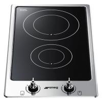 ราคา Smeg เตาแม่เหล็กไฟฟ้าแบบฝัง 2 หัวเตา ขนาด 30 ซม. รุ่น PGF32I-1