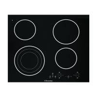 ราคา ELECTROLUX เตาเซรามิค 4หัว 60ซม. EHET66CS *กระจกดำ (1007416)