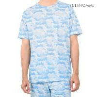 ราคา ELLE HOMME INNER | เสื้อคอกลม T-SHIRTS สวมใส่สบาย ระบายอากาศ เนื้อผ้า 100% POLYYESTER | KHR8901W3 (KHR8901W3BUM1)