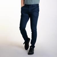 ราคา era-won กางเกงสแลคขายาว ทรงเดฟ รุ่น Lightweight Super Skinny สี Navy (E24MBBW0541NN29)