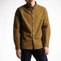 ราคา era-won เสื้อเชิ้ต คอปก แขนยาว Oxford Shirt Signature สี Mustard (E24MTCO0876MT01)