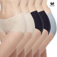 ราคา Wacoal Oh My Nudes Skin Short panty วาโก้ กางเกงในไร้ตะเข็บ รูปแบบเต็มตัว 1 Pack 5 pcs รุ่น WU4999/WU4F99 (WU4F99X2GY)