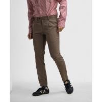 ราคา era-won กางเกงทำงานรุ่น Luxury details V3 ทรง Skinny Crop สี Brown (E24MBBW0573BR29)