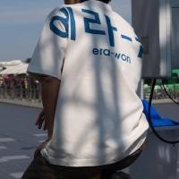 ราคา era-won เสื้อ T-Shirt Oversize Screen สี Blue (E24MTCT0767UB02)