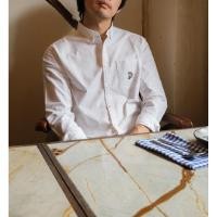 ราคา era-won เสื้อเชิ้ต ทรงปกติ Oxford Shirt collection “ART TOY" แขนยาว คอปก สี White (E24MTCO5576WH01)