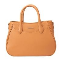 ราคา Louis Fontaine กระเป๋าถือ+สายสะพายยาว รุ่น FLARE - สีน้ำตาล (LFH0473F42TAM)