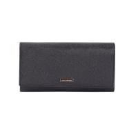 ราคา Louis Fontaine กระเป๋าสตางค์พับยาว 3 พับ รุ่น SMILY - สีดำ (LFW0435342BLX)