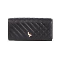 ราคา Louis Fontaine กระเป๋าสตางค์แบบยาว 2 พับ รุ่น DELLA - สีดำ (LFW0422242BLL)