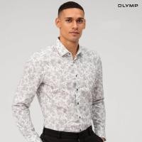 ราคา OLYMP Level Five Shirt เสื้อเชิ้ตชาย ผ้าเรียบ ลายกราฟิกดอกไม้ ทรงพอดีตัว ยืดหยุ่นได้ดี รีดง่าย SUMM24 (Y24SSF20N4WH38)