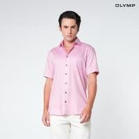 ราคา OLYMP LUXOR Shirt เสื้อเชิ้ตชายแขนสั้น ผ้าเรียบสีขาว ทรงหลวม ใส่สบาย รีดง่าย(SUMMER24) SUMM24 (Y24SSL04T1PISS)