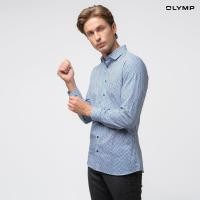 ราคา OLYMP No. Six Shirt เสื้อเชิ้ตชาย ลายพิมพ์ สีน้ำเงิน ทรงเข้ารูป ยืดหยุ่นได้ดี รีดง่าย SPRI24 (Y24SPS20N4BU38)
