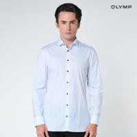 ราคา OLYMP No. Six Shirt เสื้อเชิ้ตผ้าเรียบพิมพ์ลายเรโทรสีฟ้าอ่อน มีความยืดหยุ่น ทรงเข้ารูป ยืดหยุ่นได้ดี รีดง่าย SUMM24 (Y24SSS20N5BU38)