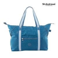 ราคา St.Andrews กระเป๋าสะพายใบใหญ่ รุ่น 1007 - สีฟ้า (SSH1007L4ABUL)