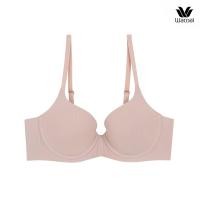 ราคา Wacoal Seamless Bra วาโก้ บรามีโครง ไร้ตะเข็บ เสริมฟองน้ำ รุ่น WB5P32 (WB5P32B3BE)