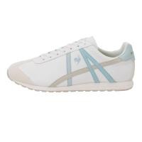 ราคา le coq sportif รองเท้าชาย-หญิง รุ่น LCS BERCY CLASSIC สีขาว-ฟ้า (รองเท้าผ้าใบสีขาว, รองเท้าแฟชั่น, แบบผูกเชือก, Unisex) (EH2UCBSS44WB230)
