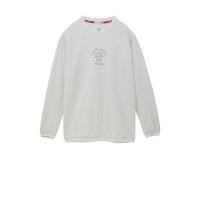 ราคา le coq sportif เสื้อยืดแขนยาว ผ้าวาฟเฟิล สีขาว (เสื้อแขนยาว, lecoq, เลอค็อก) (EIALMTN43P01WHS)