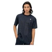 ราคา le coq sportif เสื้อเทรนนิ่ง ออกกำลังกาย ผู้ชาย สีกรม (T-shirt, เสื้อยืด, เสื้อออกกำลังกาย, lecoq, เลอค็อก) (EIALMTT43P02NVS)