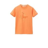 ราคา le coq sportif เสื้อเทรนนิ่ง ออกกำลังกาย ผู้หญิง สีส้ม (T-shirt, เสื้อยืด, เสื้อออกกำลังกาย, lecoq, เลอค็อก) (EIALWTT43P01ORS)