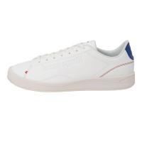 ราคา le coq sportif รองเท้าชาย-หญิง รุ่น LCS EMBLEME สีขาว-น้ำเงิน (รองเท้าผ้าใบสีขาว, รองเท้าแฟชั่น, แบบผูกเชือก, Unisex) (EH2UCEMS42WR235)