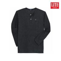 ราคา ARROW LITE T-SHIRT สาปโปโลแขนยาวใส่แล้วเย็นสบาย ไร้ตะเข็บข้าง (สีดำ) (ZU505BLCMA)