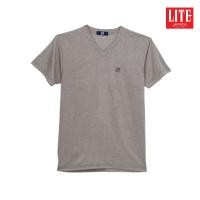 ราคา ARROW LITE เสื้อคอวี SET 3 ตัว สี ขาว เทา น้ำตาลอ่อน ผ้า TC รุ่นไม่มีตะเข็บข้าง (ZU401MIXM3)