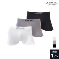 ราคา ARROW INNERWEAR (แพ็ค 1 ตัว) กางเกงชั้นในชาย รุ่น BODY SEAMLESS ทรง Trunk มีให้เลือก 3 สี MXPTB20 (MXPTB20S4CRWHM1)