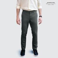 ราคา ARROW กางเกงลำลองขายาว Chino Pants ทรง Smart สีเทา-เขียว MSCM9V2-GY (MSCM9V2W4CRGY30)