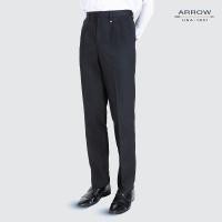 ราคา ARROW กางเกงสแล็ค มีจีบ สีดำ ทรง COMFORT FIT MSCC8A4 (MSCC8A4S4BRBL31)