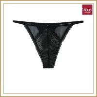 ราคา BSC Lingerie กางเกงชั้นในเซ็กซี่ ลูกไม้ ซีทรู รูปเเบบ จีสตริง มีให้เลือก 3 สี รุ่น BU8361_R25 (BU8361X2BER25)