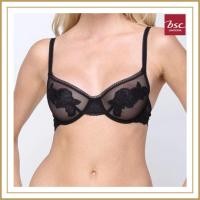 ราคา BSC Lingerie ชุดชั้นในลูกไม้เซ็กซี่ มีโครง ผ้าซีทรู มีให้เลือก 3 สี - BB1453_R25 (BB1453B2BER25)