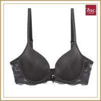 ราคา BSC Lingerie ชุดชั้นในลูกไม้เซ็กซี่ รูปแบบ MOLD BRA ฟองน้ำดันทรง มี PAD เสริม รุ่น BB6411_R25 (BB6411A2BLR25)