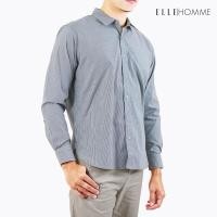 ราคา ELLE HOMME | เสื้อเชิ้ตแขนยาว คอปกเชิ้ต ทรง REGULAR เนื้อผ้า Polyester สวมใส่สบาย ระบายอากาศดี | W8B673 (W8B67322301LMBL)
