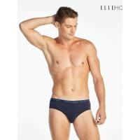 ราคา ELLE HOMME | แพ็ค 1 ชิ้น ทรง BRIEF ขอบยาง SPANDEX LOGO ELLE รุ่น KUB4001 (KUB4001W3BLM1)