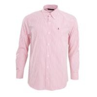 ราคา ELLE HOMMEเสื้อเชิ้ตคอปก แขนยาว ผ้า ค๊อตตอนผสม สาปเบิ้ล มีกระดุมปก ลายริ้ว ทรงสมาร์ท มีให้เลือก 2 สีรุ่น - W8B681 (W8B68172401LLNV)