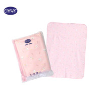 ราคา ENFANT (อองฟองต์) ผ้ารองกันน้ำ Crytal Velvet (ผ้ากำมะหยี่นุ่ม) ลายน้องแกะ น่ารัก สีชมพู (NTW009WMPI049)