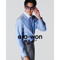 ราคา era-won เสื้อเชิ้ต รุ่น Oxford shirts ทรง Comfort fit คอปกสีขาว สี White-Blue Brothers (E24MTCO0807WB01)